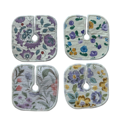 Trach Pads — Pattered, Assorted.