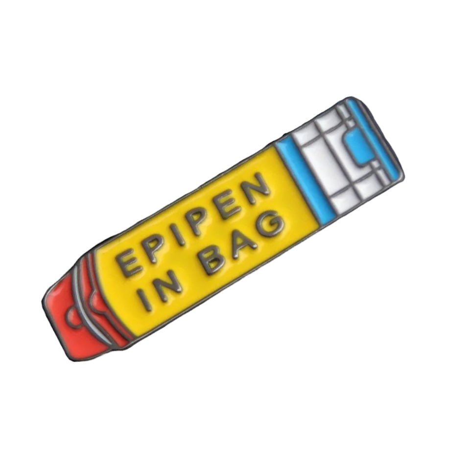 Pin — EpiPen in Bag