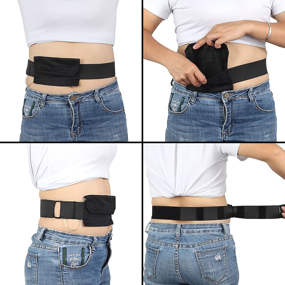 Feeding Tube + Dialysis Belt with Pocket