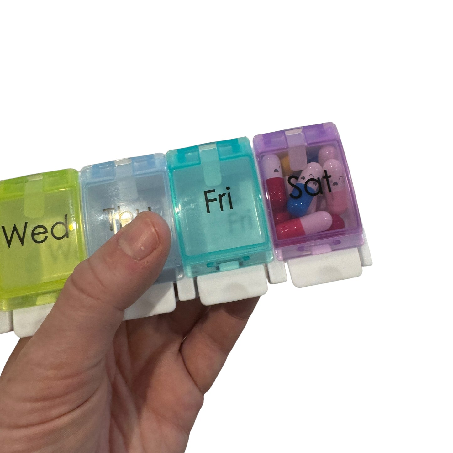 7 Day Pill Box — Compact Daily Dose