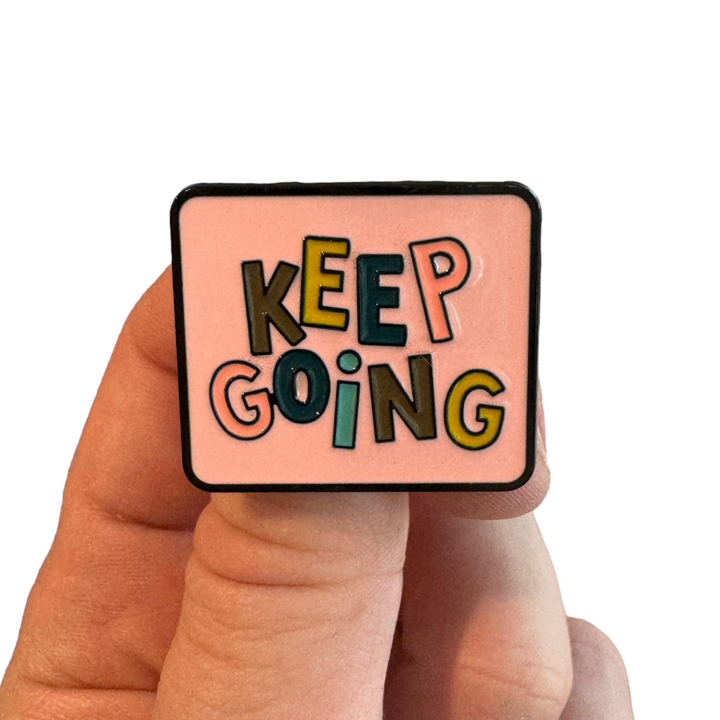 Pin — Keep Going