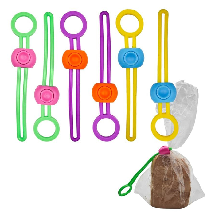 Silicone Bag Tie (with loop)