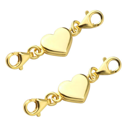 Jewellery Clasp Extender - Magnetic Heart