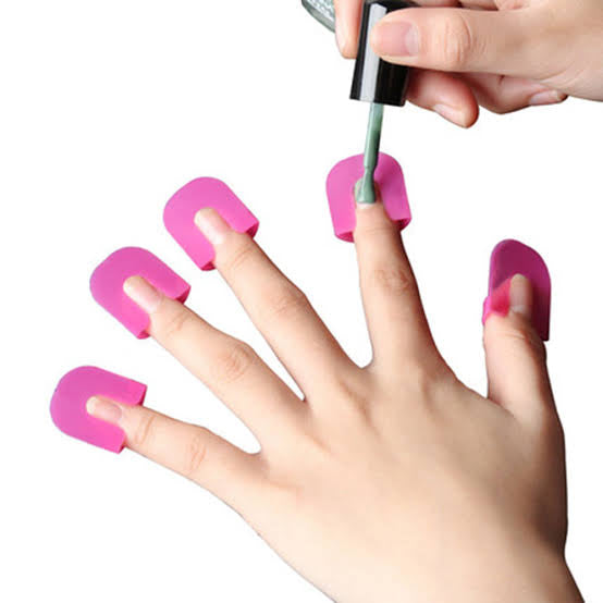 Support Guards for Nail Polish