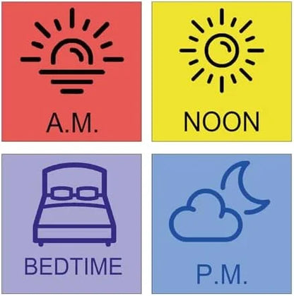 Medication Container Reminder Stickers