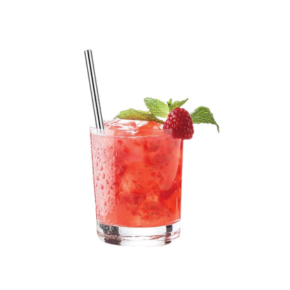 Short Metal Straws