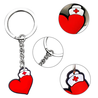 Keyring —  'Nurses Heart'