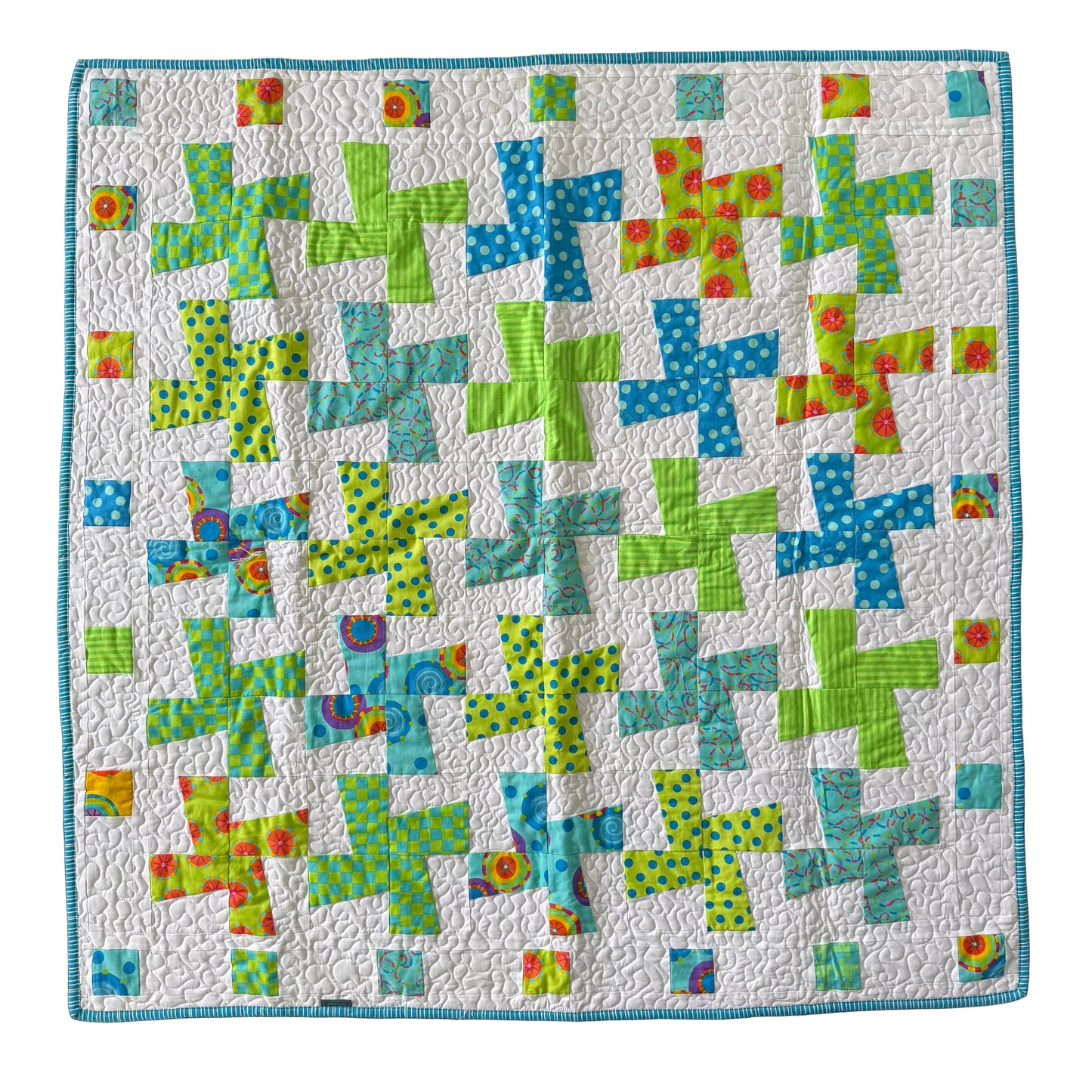 Quilt — Colour Pop Pinwheels