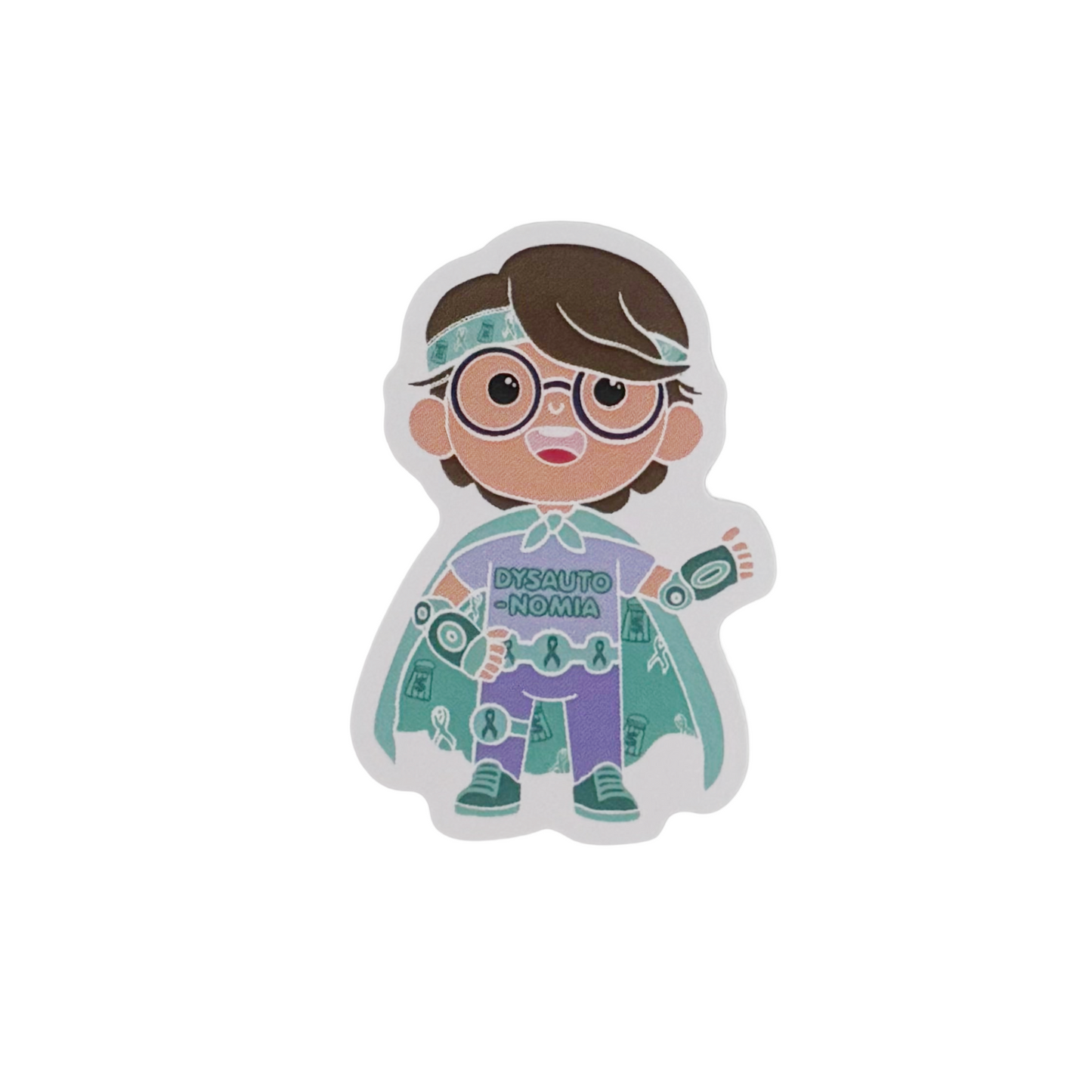 Sticker — Dysautonomia Hero