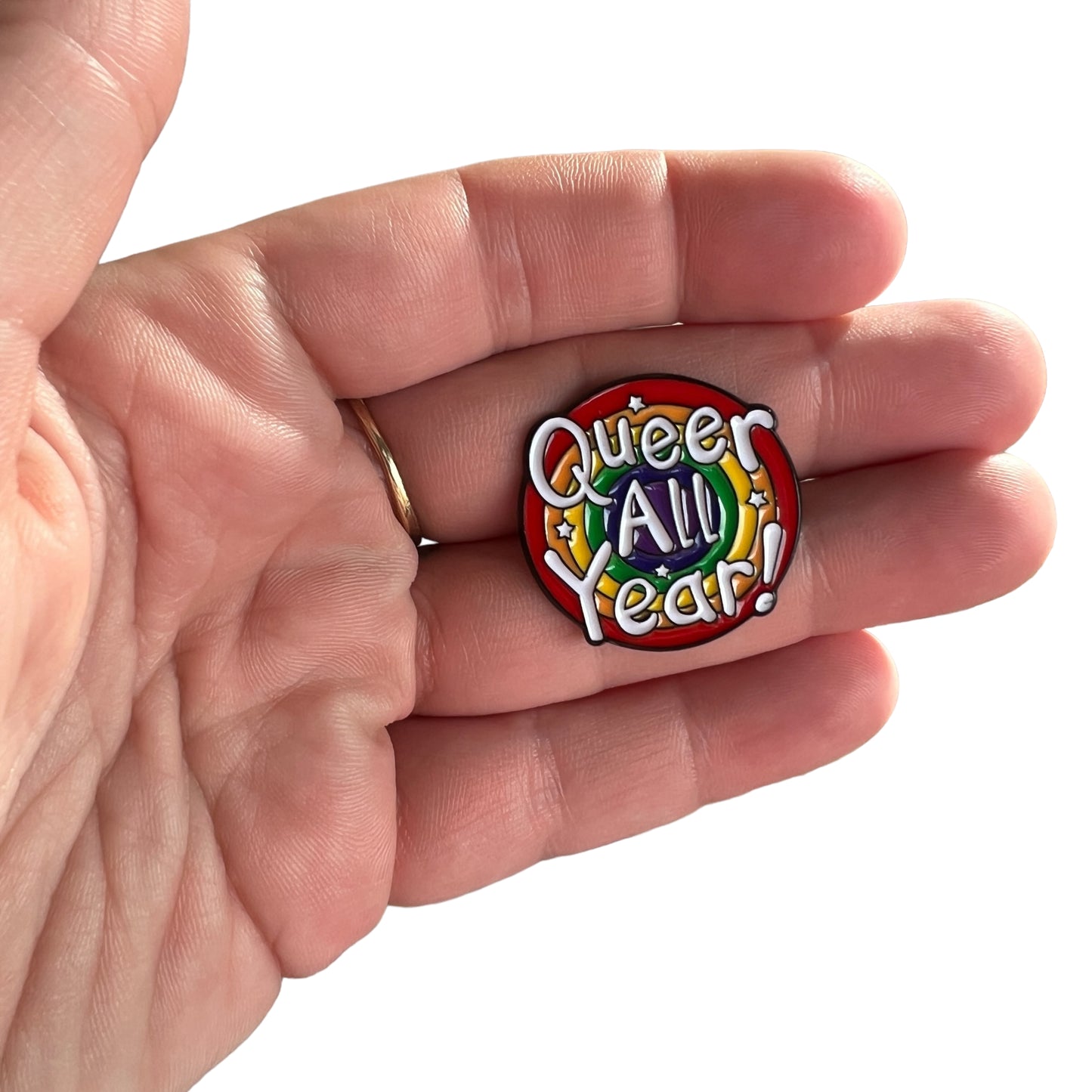 Pin — 'Queer All Year'