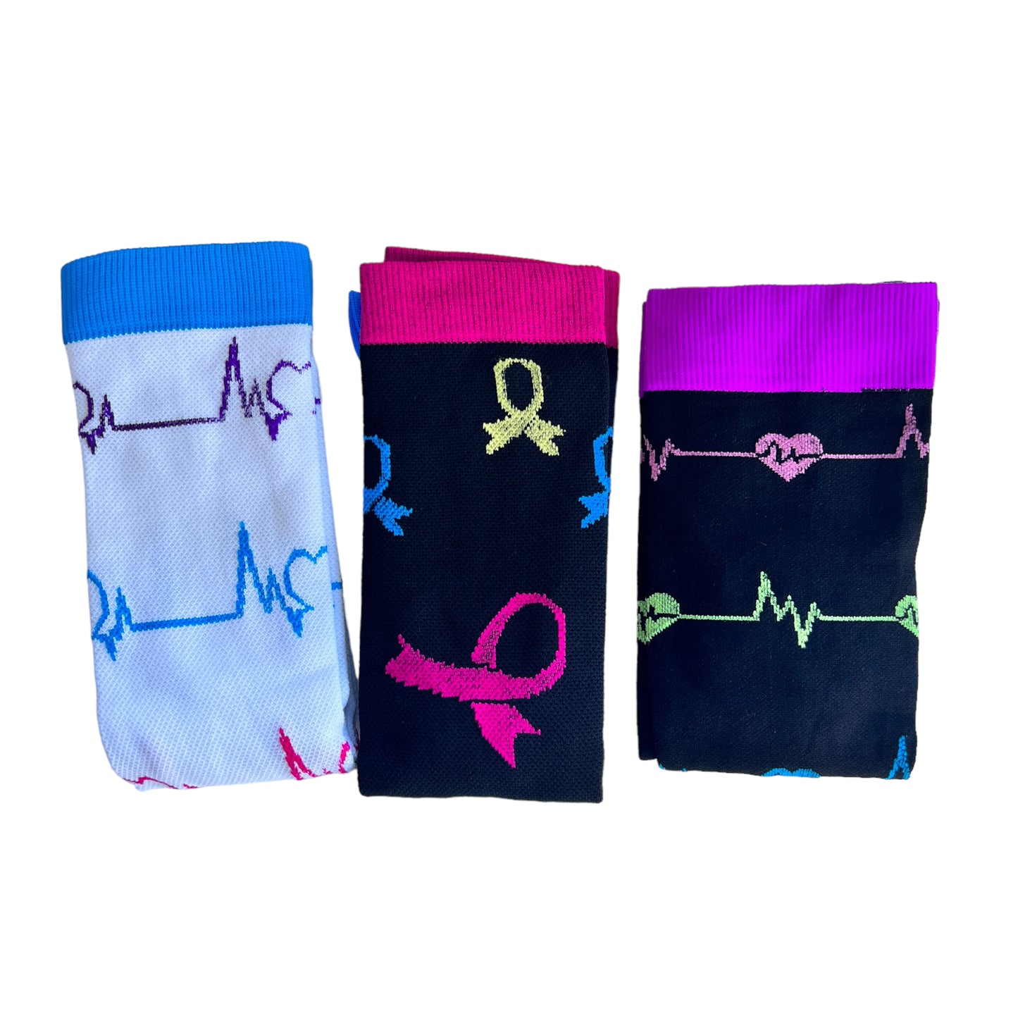 Nursing Compression Socks - Patterned