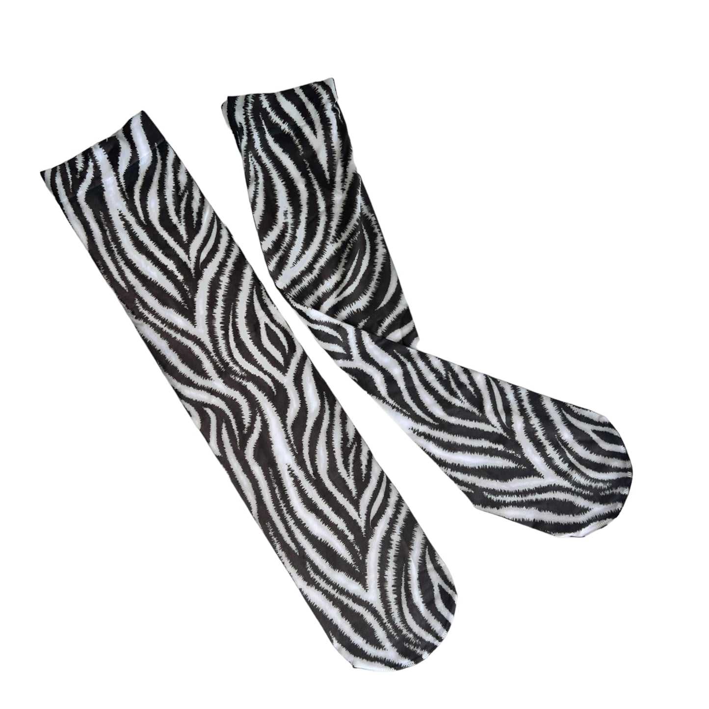 Socks — Over the Knee ‘Zebra’l