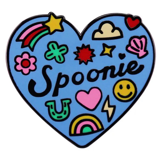 Pin —  ‘Spoonie’ for Chronic Illness Awareness