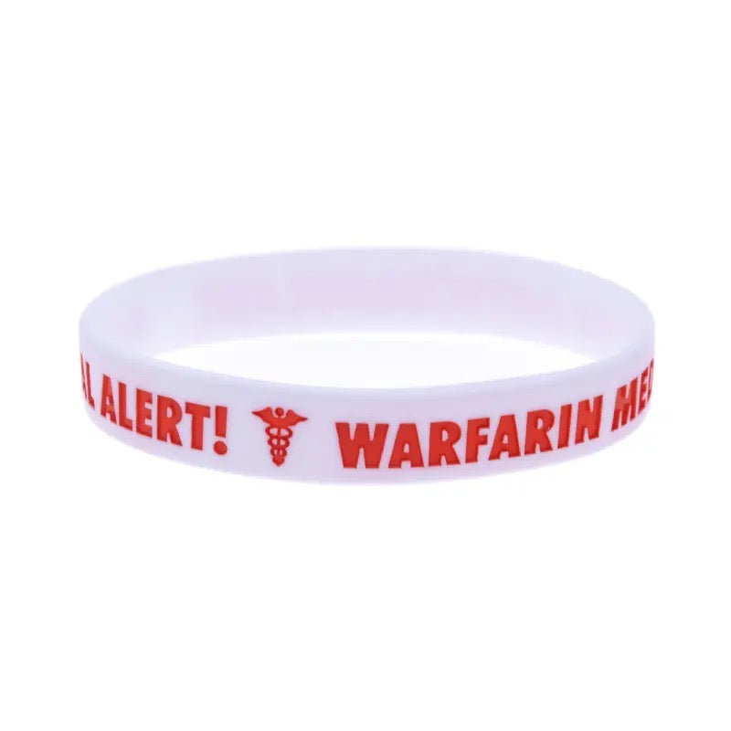 Awareness Bracelet - Warfarin Anticoagulant Alert