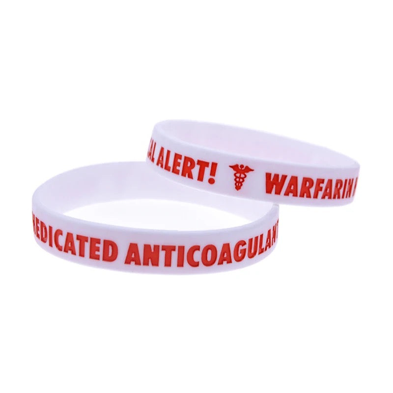 Awareness Bracelet - Warfarin Anticoagulant Alert