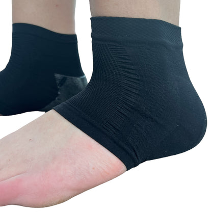 Elastic Gel Heel Moisturising Socks