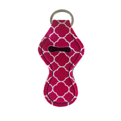 Keyring — Lipstick/Chapstick Holder