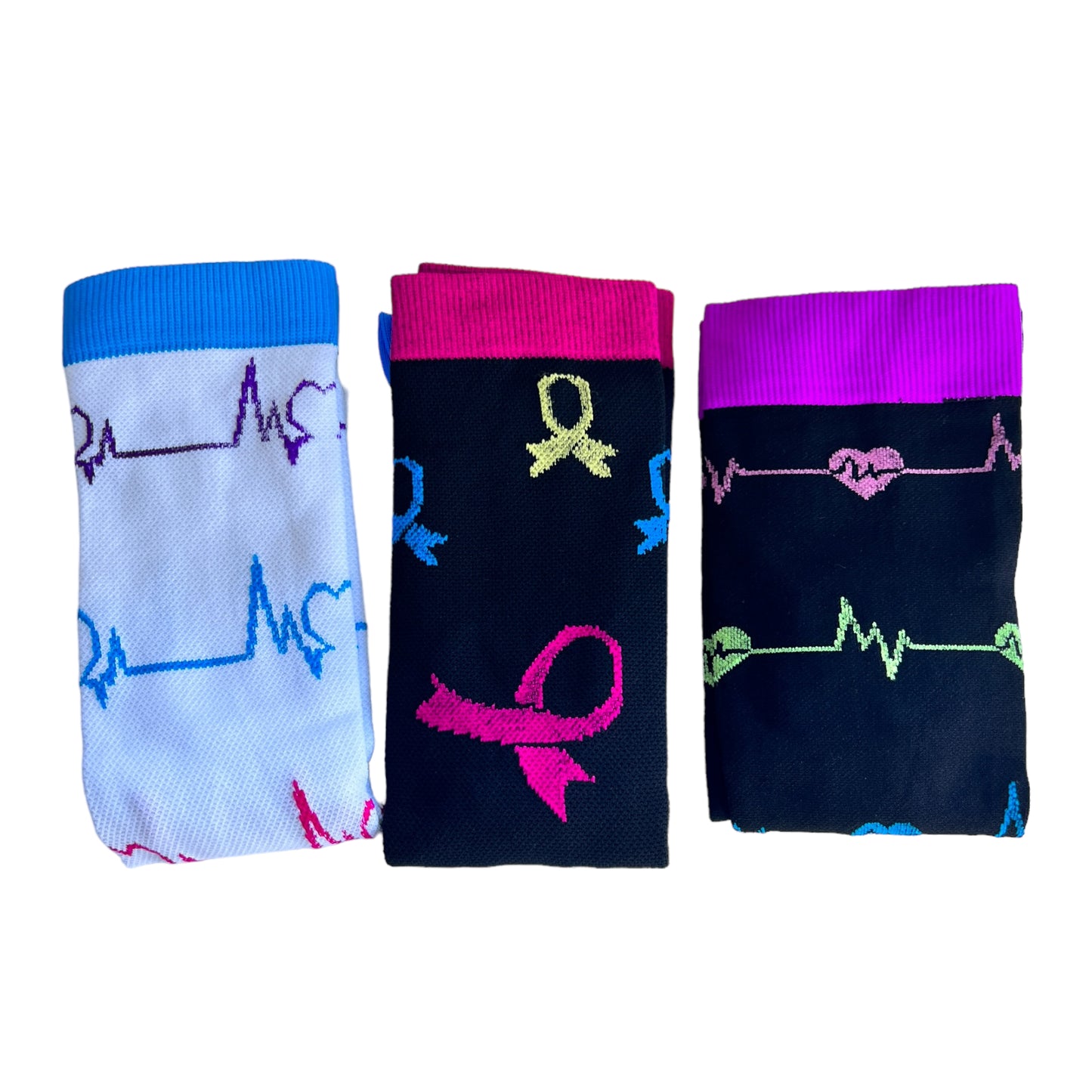 Nursing Compression Socks - Patterned