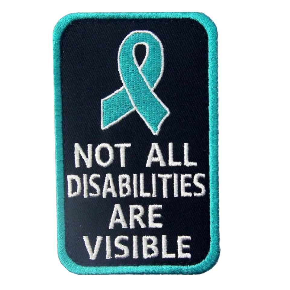 Iron On Patch — ‘Not all Disabilities are Visible