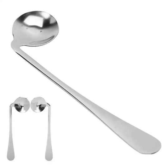 Accessible angled spoon
