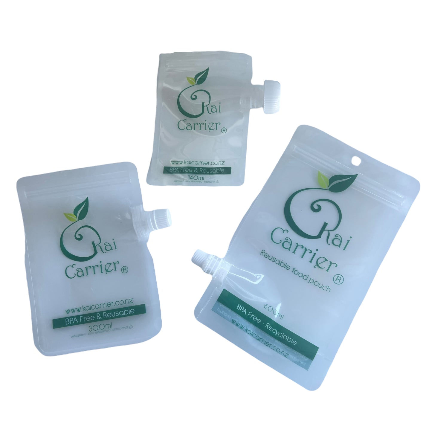 Kai Carrier Bags 300ml - Feeding Tube Attachment