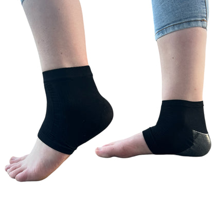 Elastic Gel Heel Moisturising Socks