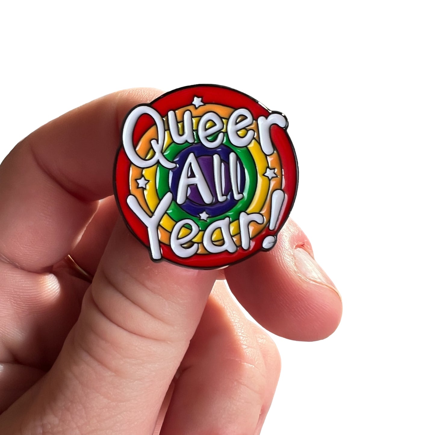Pin — 'Queer All Year'