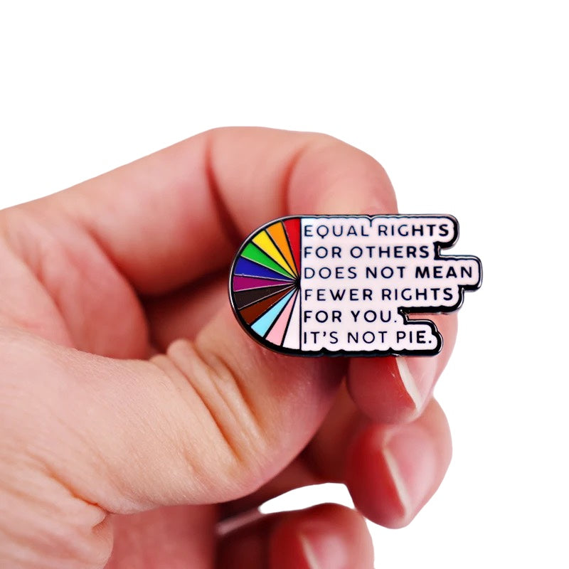 Pin — ‘Equal Rights for Others doesn’t mean Fewer Rights for You. It’s not a Pie’