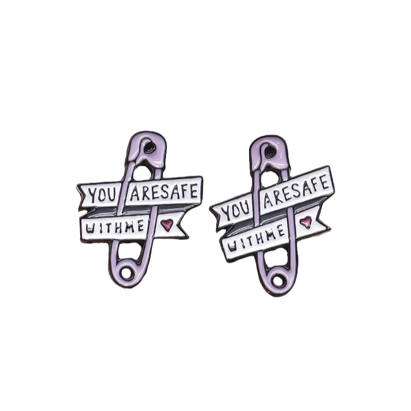 Jewellery — 'You Are Safe With Me' Earrings