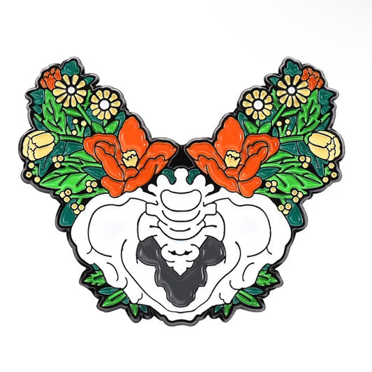 Pin — Pelvis (floral)