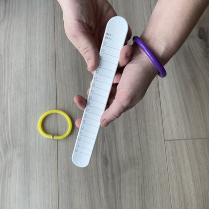 Reusable Memo Slap Wrist Band
