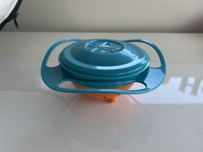 Anti-Spill Gyro Bowl