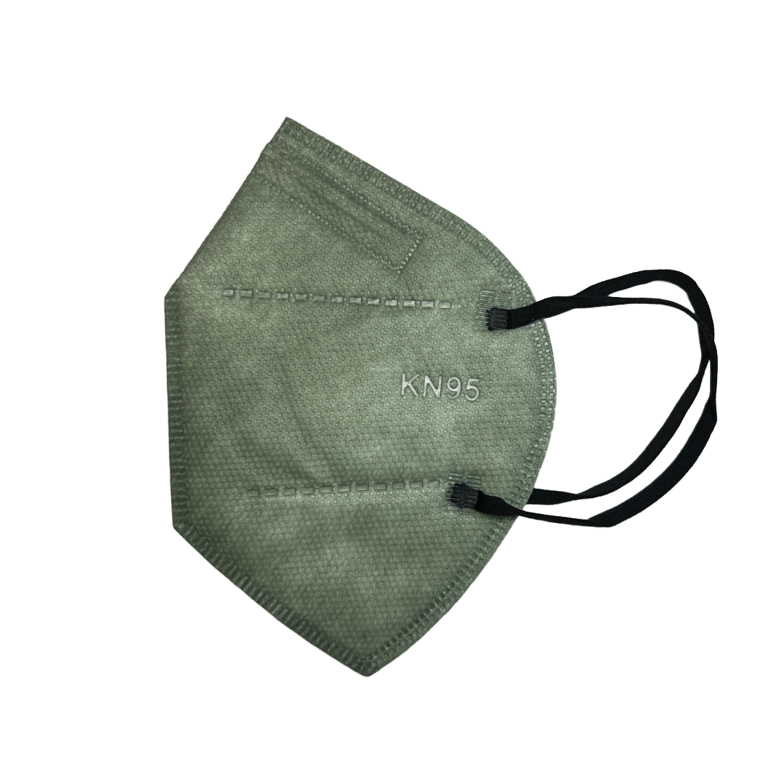 Adult Disposable KN95 Medical Mask Managing Medications SPIRIT SPARKPLUGS Olive Green  