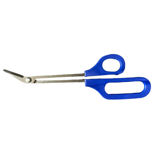 Long Handled Toenail Scissors  SPIRIT SPARKPLUGS Blue  