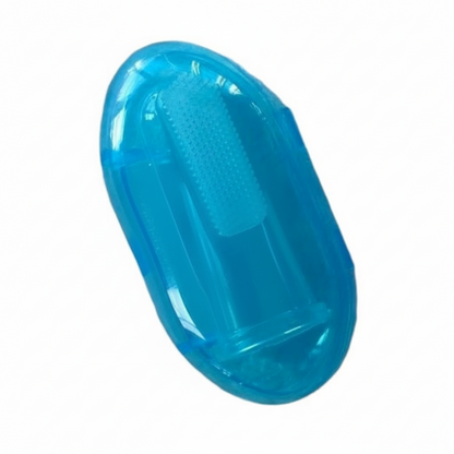 Finger Toothbrush — Adult, Kids, Pets  SPIRIT SPARKPLUGS Blue  