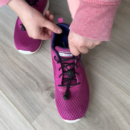 Adaptive ‘No Tie’ Shoelaces — Adjustable Elastic