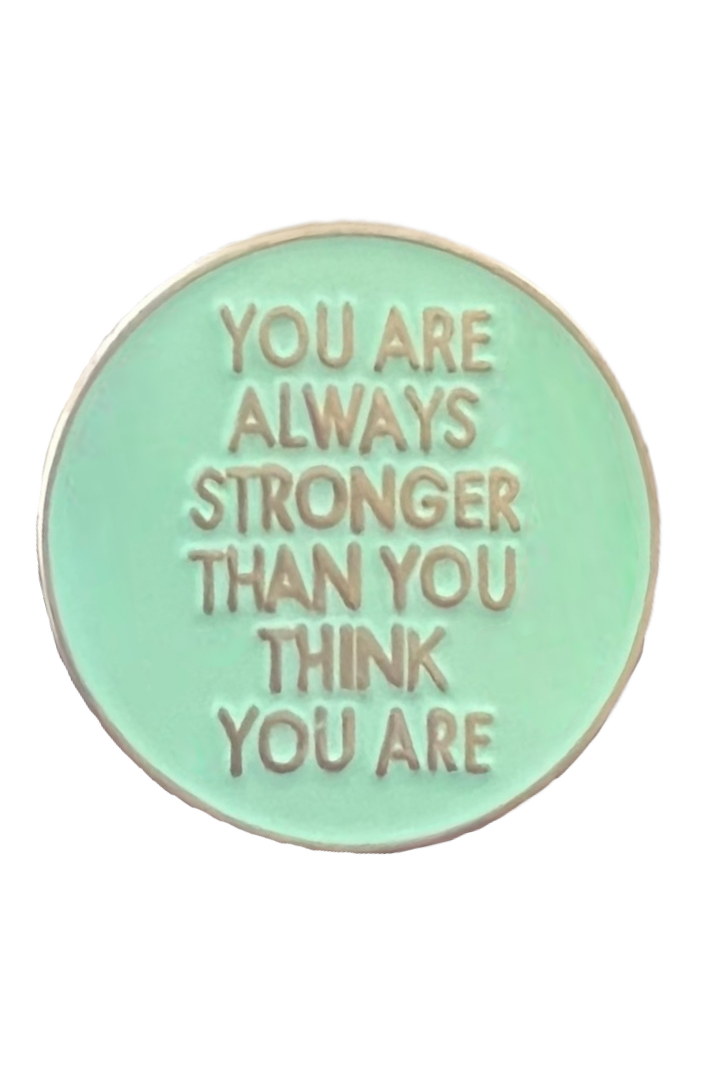 Pin — 'You Are Stronger Than You Think'  SPIRIT SPARKPLUGS You Are Stronger Than You Think Aqua 