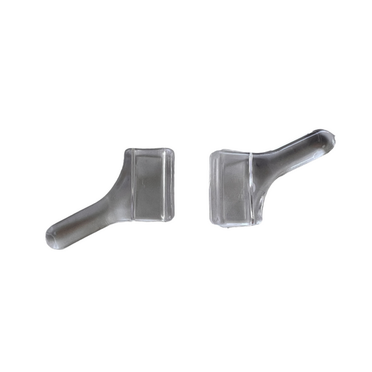 Anti Slip Glasses Ear Hooks  SPIRIT SPARKPLUGS Clear Medium 