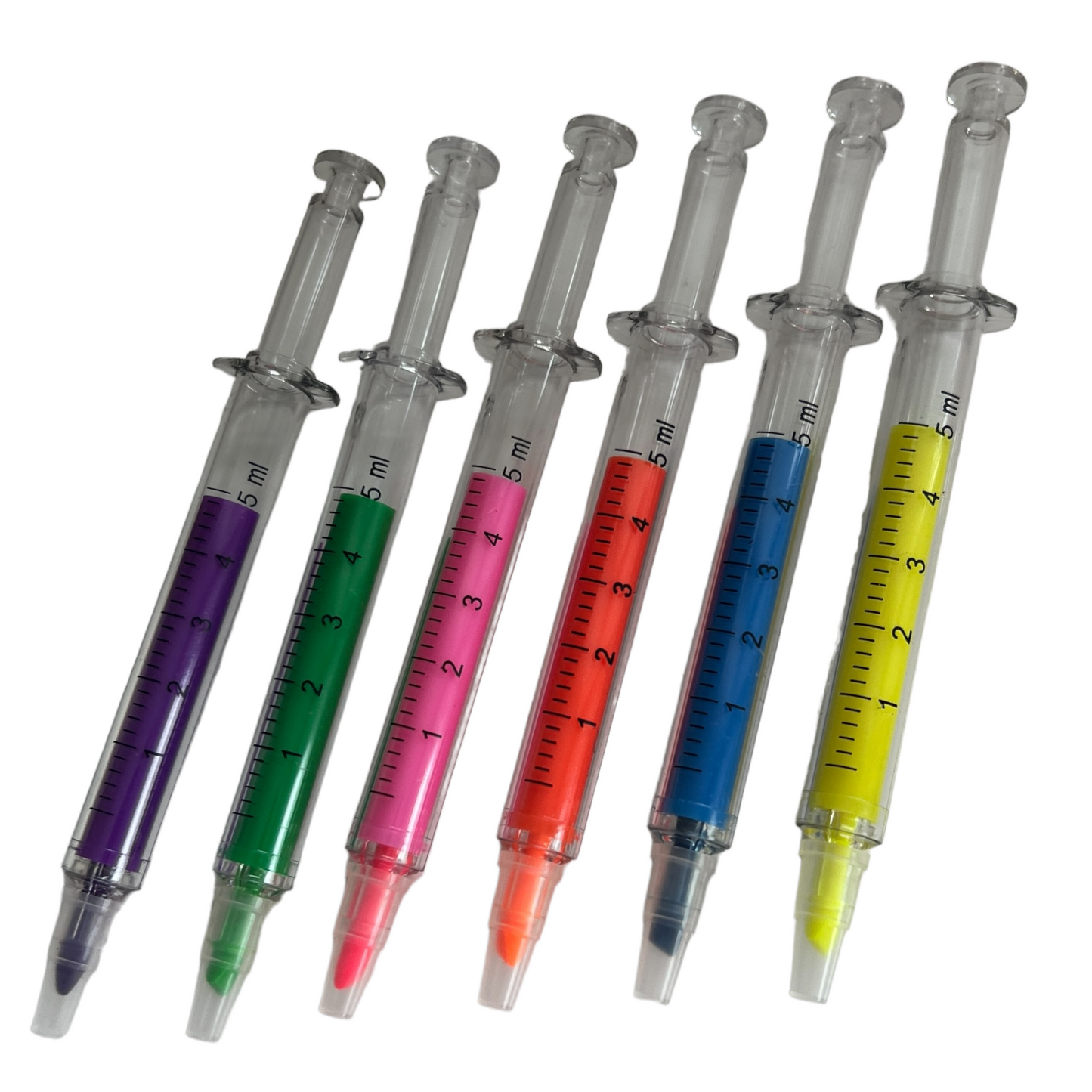 Syringe Highlighter Pens  SPIRIT SPARKPLUGS   