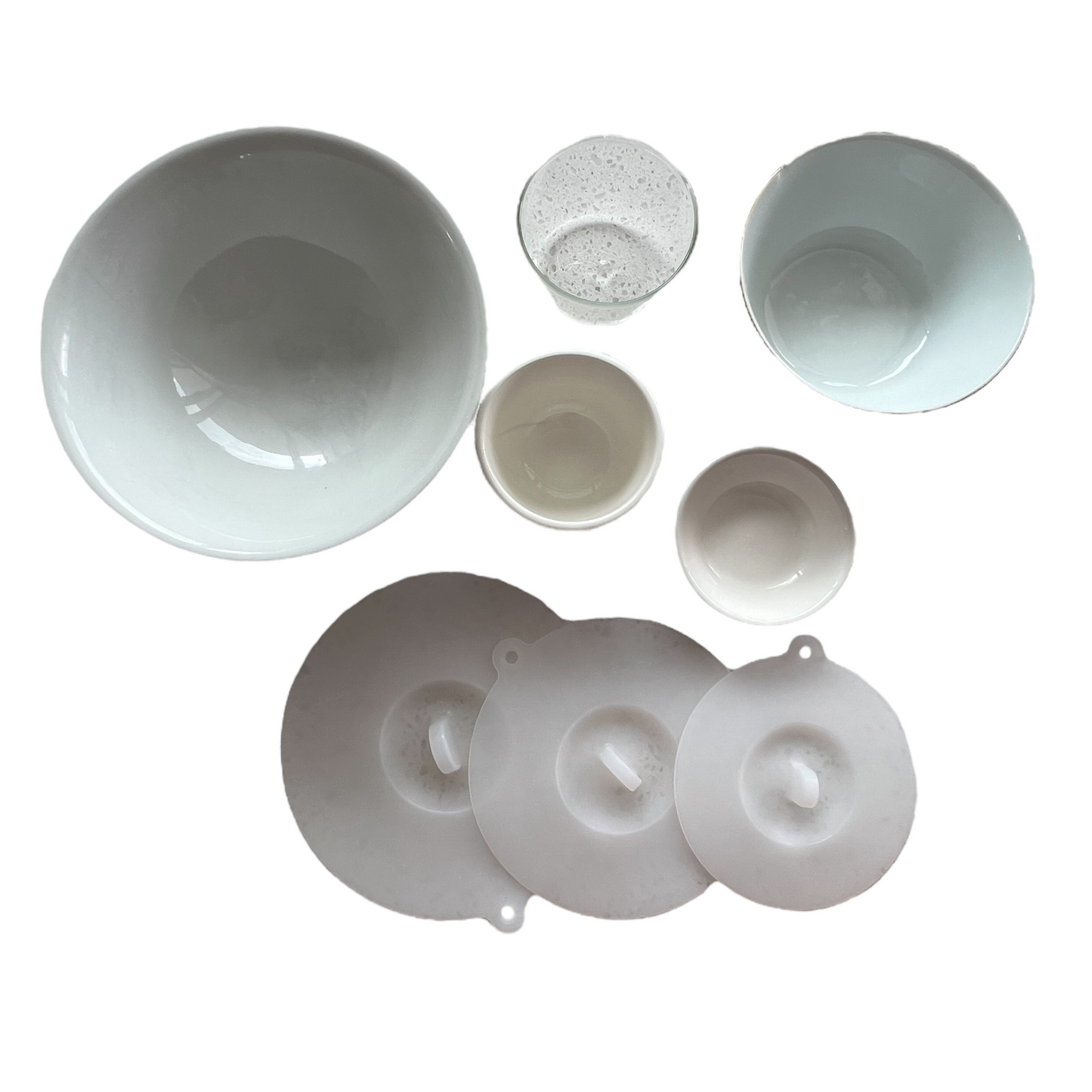 Silicone Bowl Cover  (3 Piece, multi size)  SPIRIT SPARKPLUGS   