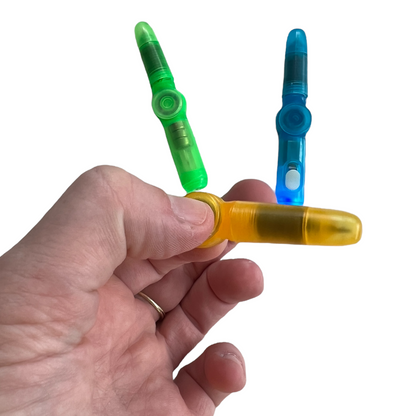 Sensory Light Up Spin Pen  SPIRIT SPARKPLUGS   