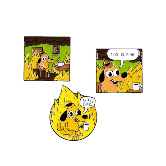 Pin — On Fire ‘This is Fine’’