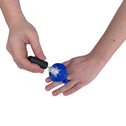 Vinyl Waste Collector / Wearable Nail Polish Bottle / Art Bin Health & Beauty SPIRIT SPARKPLUGS   