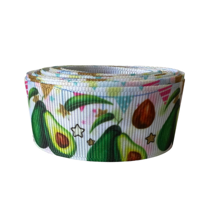 Cross Thread Ribbon — Avocado