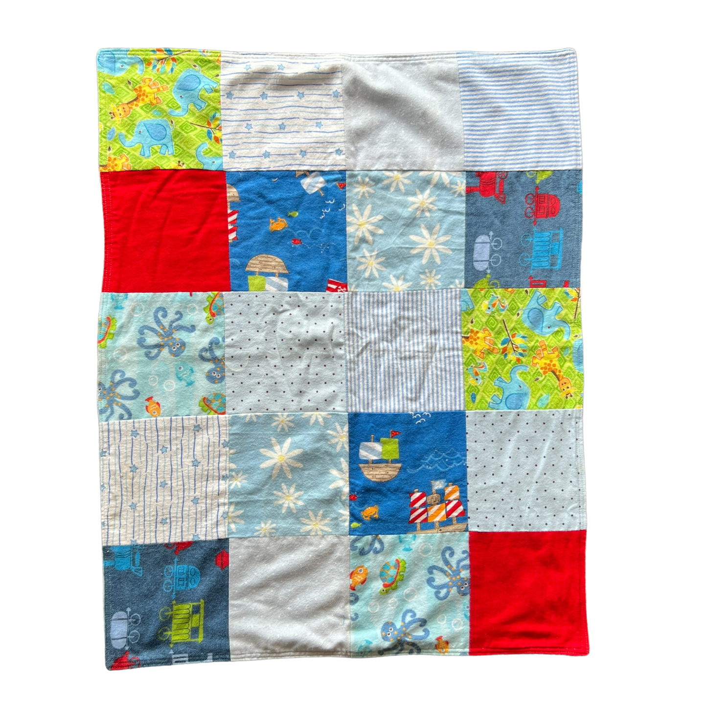 Quilt — Flannelette Blanket  Splash Quilting   