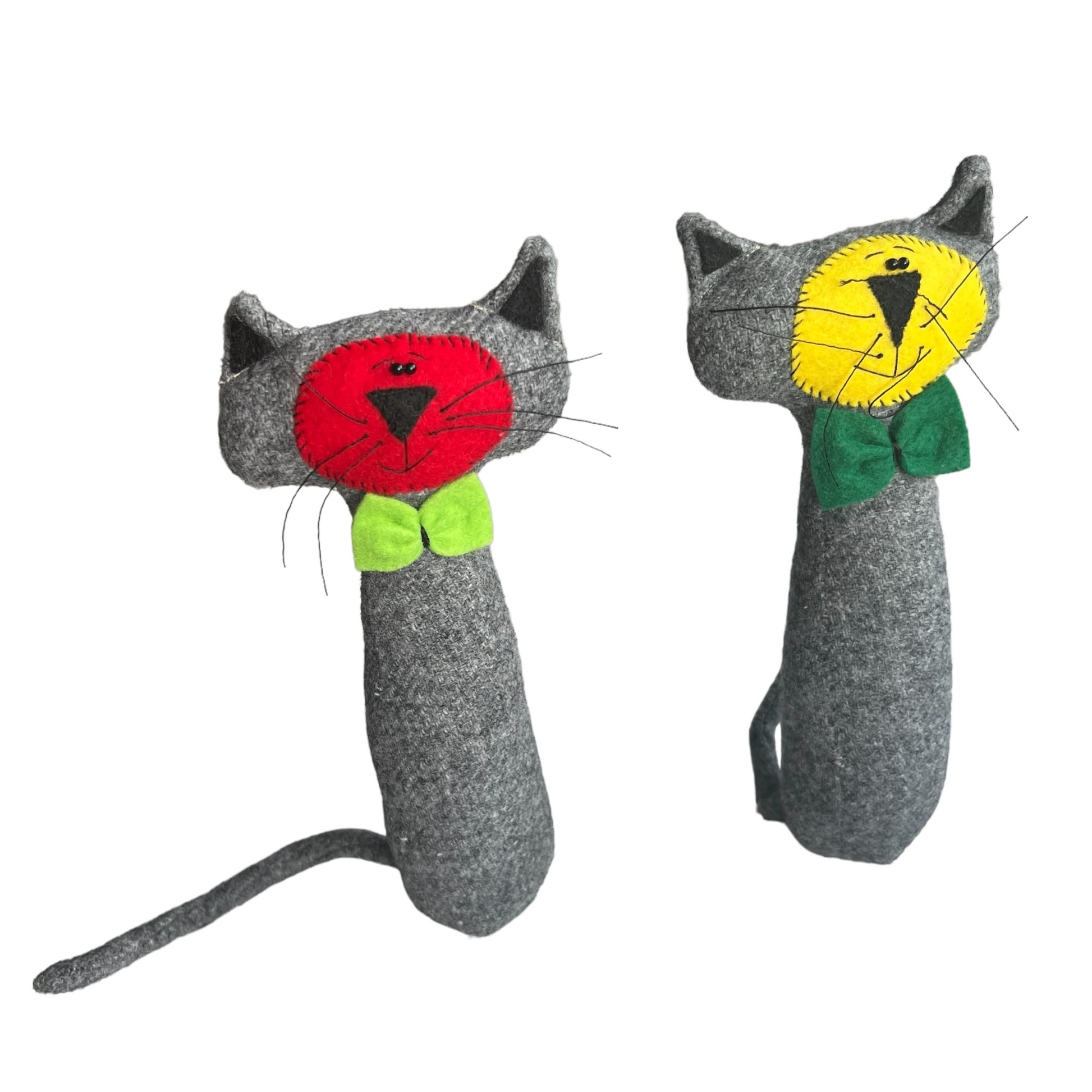 Standing Cats  Splash Quilting   