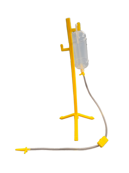 Medical Play — Pretend IV Pole (for little dolls) Kids SPIRIT SPARKPLUGS   