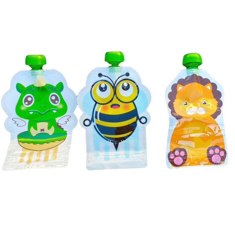 Kids Refillable Squeeze Pouch
