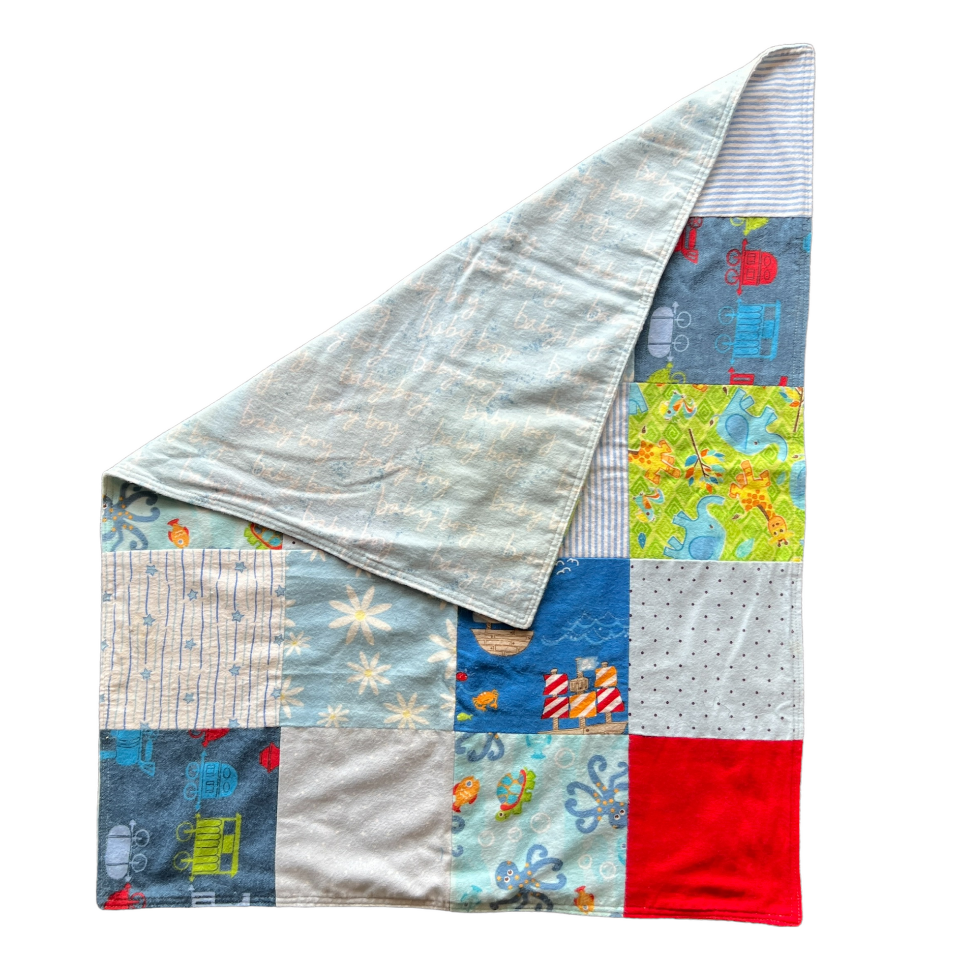 Quilt — Flannelette Blanket  Splash Quilting   