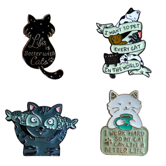 Pin — ‘I Love Cats’ Series